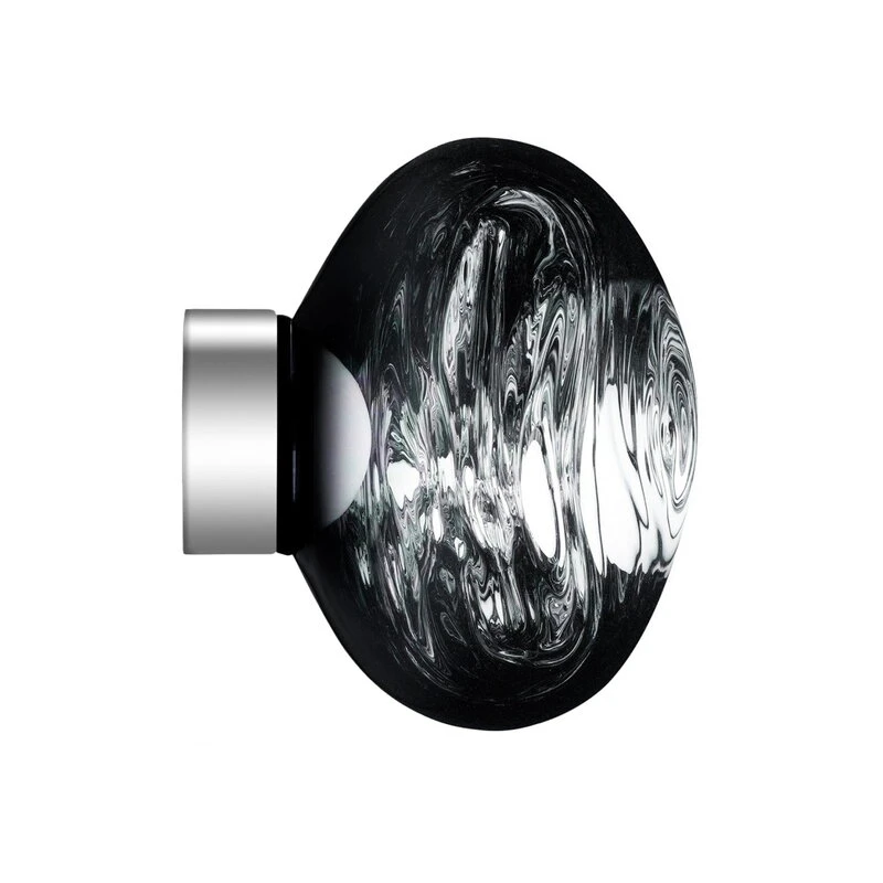 Tom Dixon Melt Surface Mini LED Seinävalaisin, Kromi 1 Tom Dixon Melt Surface Mini LED Seinävalaisin, Kromi