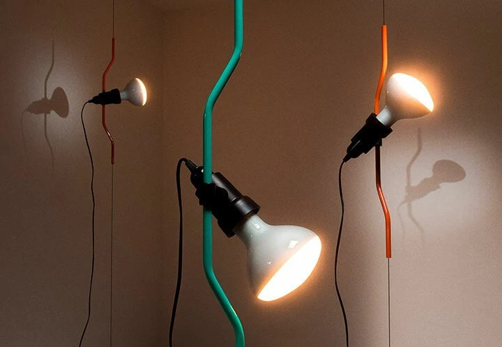 Flos Parentesi 50 Lattiavalaisin, Oranssi, Himmennettävä 4 Flos Parentesi 50 Lattiavalaisin, Oranssi, Himmennettävä - Image 4