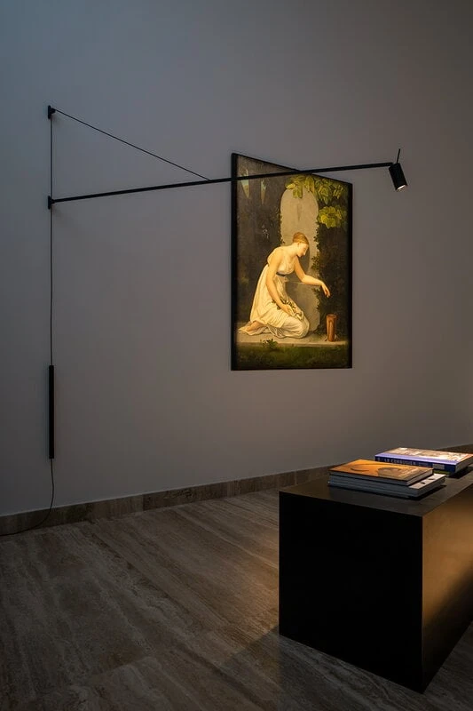 Nemo Lighting Swan Seinävalaisin, Musta 6 Nemo Lighting Swan Seinävalaisin, Musta - Image 6