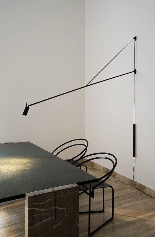 Nemo Lighting Swan Seinävalaisin, Musta 5 Nemo Lighting Swan Seinävalaisin, Musta - Image 5