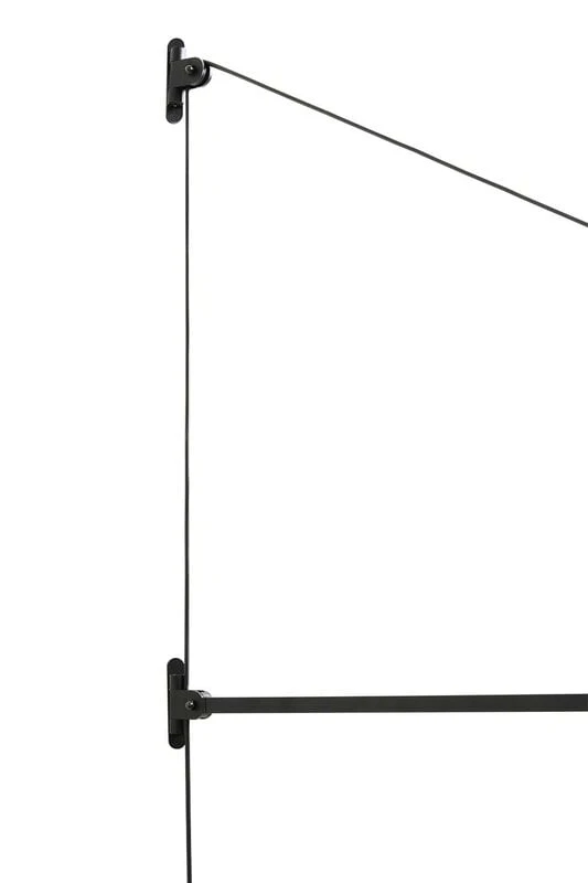 Nemo Lighting Swan Seinävalaisin, Musta 4 Nemo Lighting Swan Seinävalaisin, Musta - Image 4